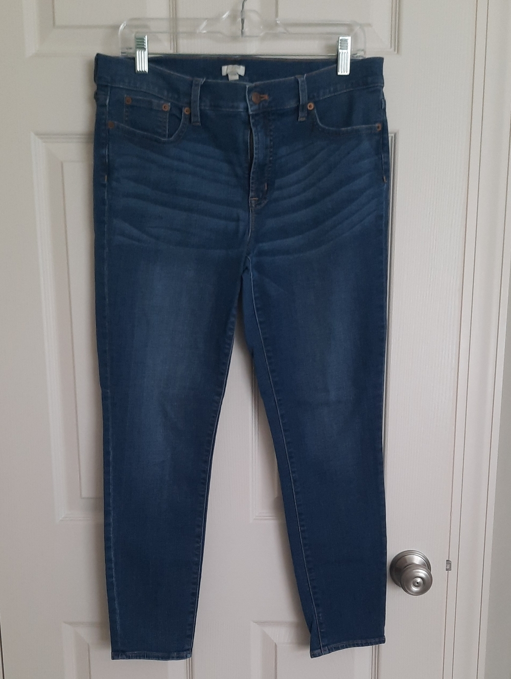 J. Crew Medium Wash Skinny Jeans